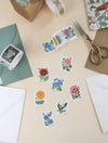 Botanica Paper Co. - Flower Postage Stamps Washi Tape