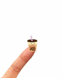 Girl of All Work - Bubble Tea Boba Clear Stickers