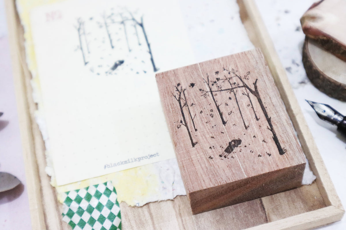 Black Milk Project - "Autumn" Rubber Stamp