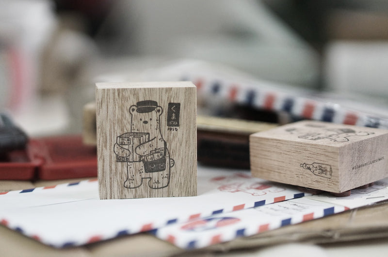 Black Milk Project - Kuma Post Series "Package" Rubber Stamp