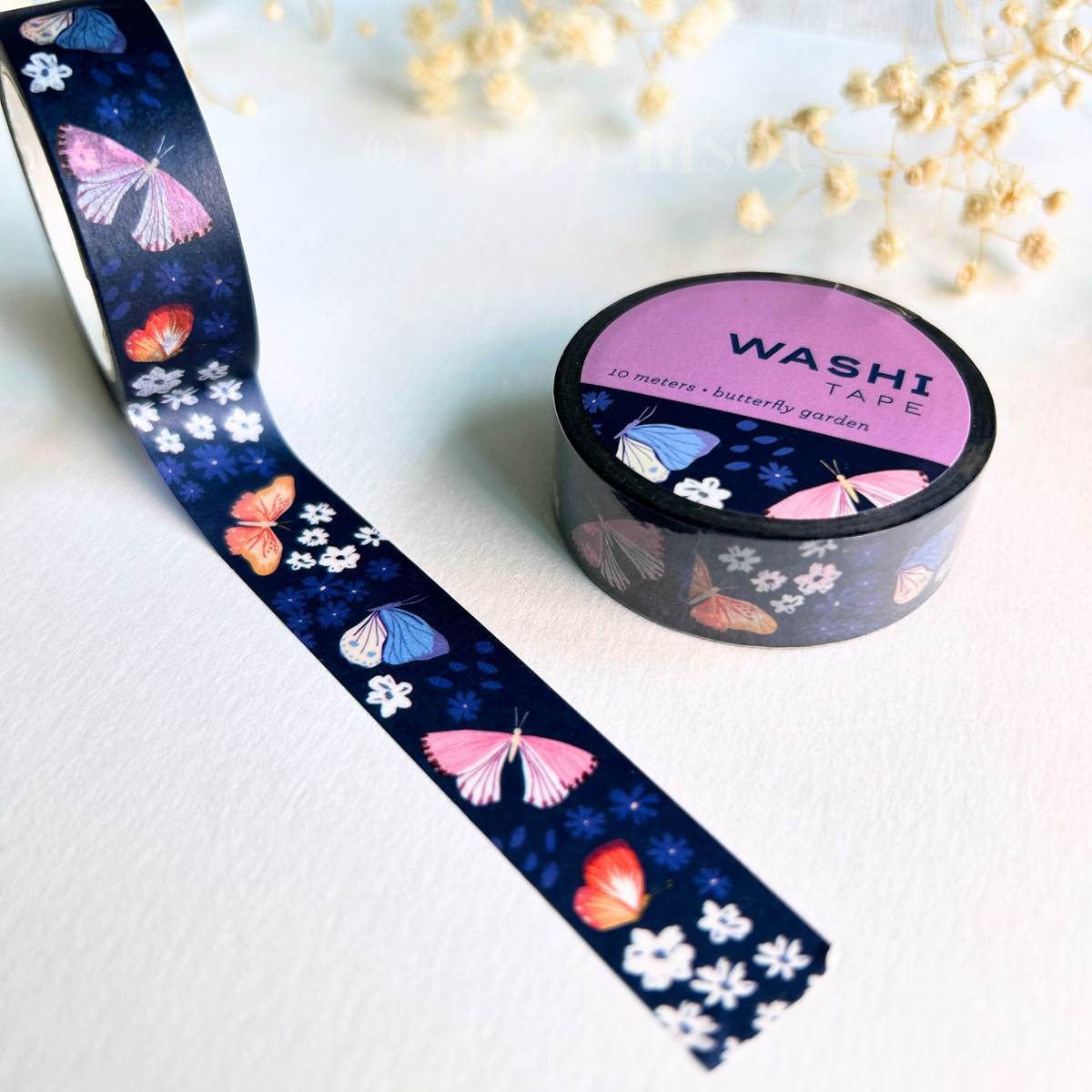 Girl of All Work - Butterfly Garden Washi Tape