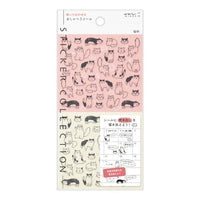 Midori Removable Cat Icon Stickers