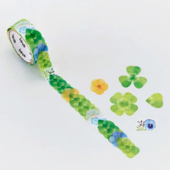 Bande - Clover Wreath Washi Sticker Roll