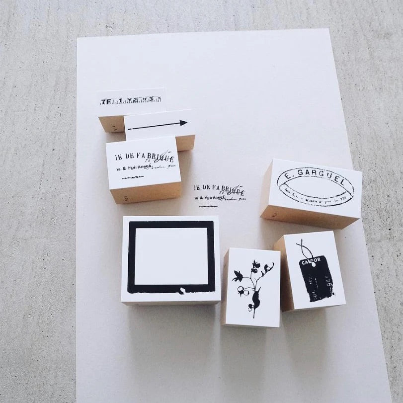 Yohaku - Je De Fabrique Rubber Stamp (S-058)