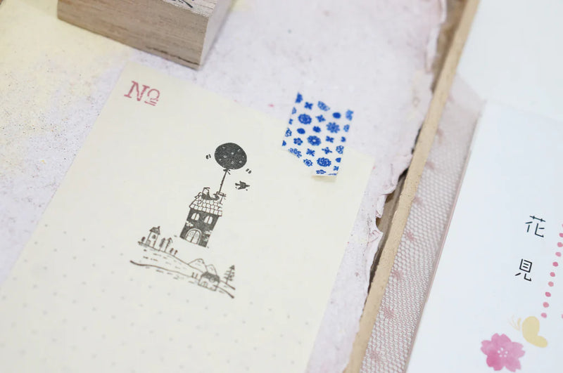 Black Milk Project - "Floating House" Rubber Stamp