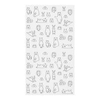 Midori Removable Forest Animals Planner Stickers