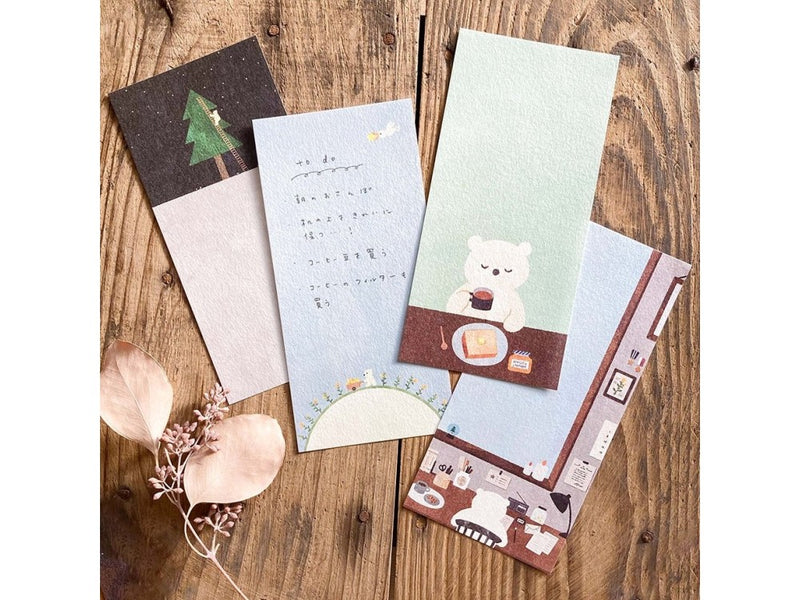 Cozyca - Mariko Fukuoka "Hoshi Kuma" Star Bear Notepad