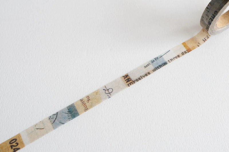 Yohaku -  "Style" Slim Washi Tape (L-002)