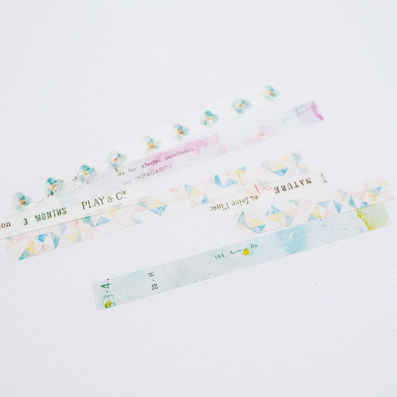 Yohaku -  Planetarium Slim Washi Tape (L-014)