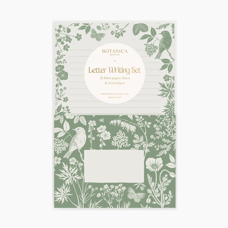 Botanica Paper Co. - "Meadow" Letter Writing Set