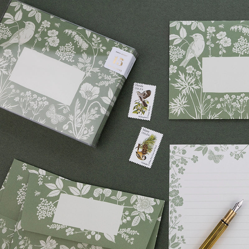 Botanica Paper Co. - "Meadow" Letter Writing Set