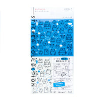 Midori Removable Monsters Planner Stickers