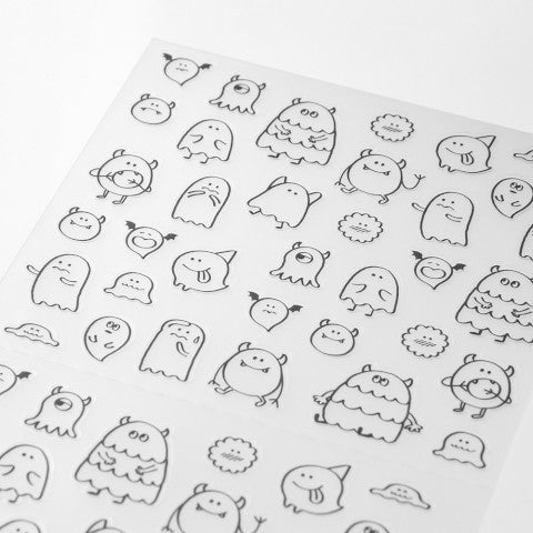 Midori Removable Monsters Planner Stickers