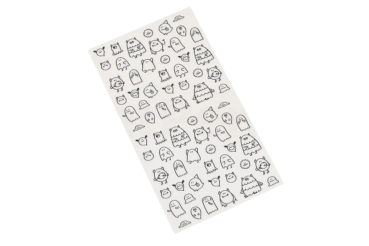 Midori Removable Monsters Planner Stickers