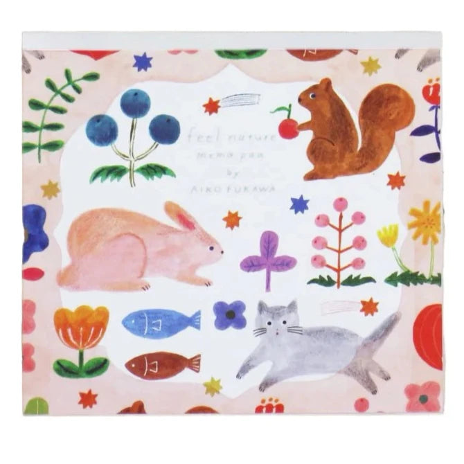 Cozyca - Aiko Fukawa "Feel Nature" Memo Pad