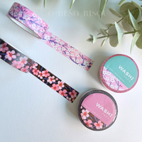 Girl of All Work - Cherry Blossoms & Night Blooms Washi Tape