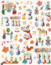 Cozyca - Aiko Fukawa "Rabbit Garden" Stickers