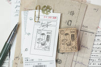 Black Milk Project - "Kuma Postal Stamp" Series Rubber Stamps | 3 Designs