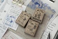 Black Milk Project - "Kuma Postal Stamp" Series Rubber Stamps | 3 Designs