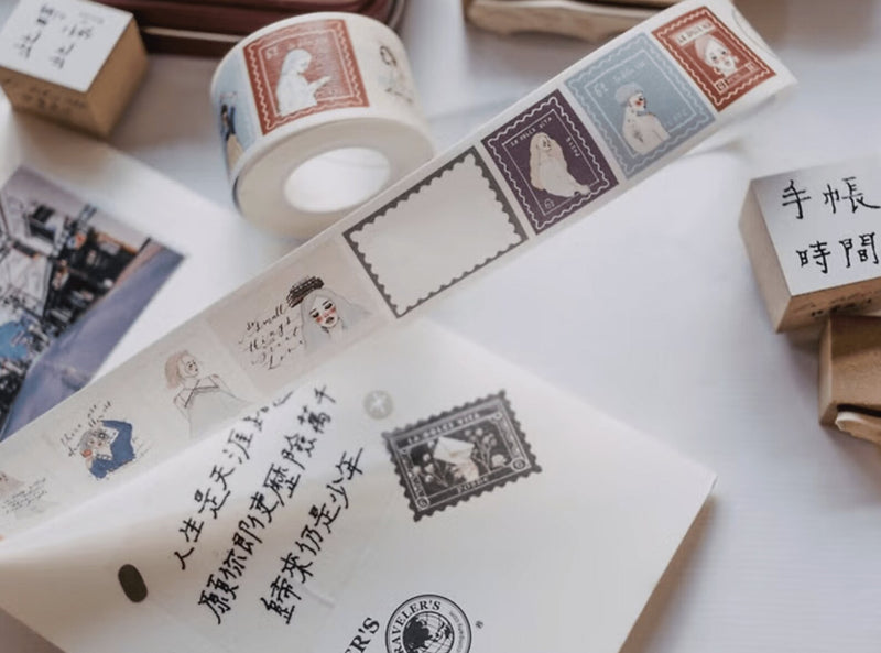 La Dolce Vita - "Sweet Post" Die Cut Washi Tape (Sample Loop)