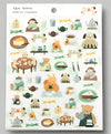 Cozyca - Mariko Fukuoka "Tea Time" Stickers