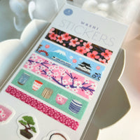 Girl of All Work - Tokyo Washi Stickers (3 Sheets)