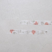 Yohaku -  Pink Vintage Postcard Washi Tape (Y-026)