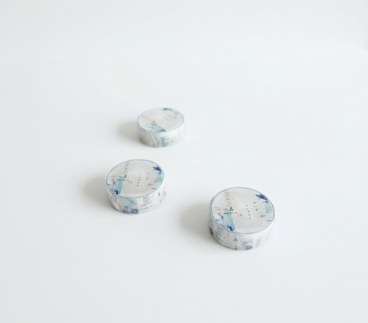 Yohaku - Vintage Blue Washi Tape (Y079)