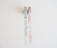 Yohaku -  Check, Stripes & Stars Washi Tape (YC-018)