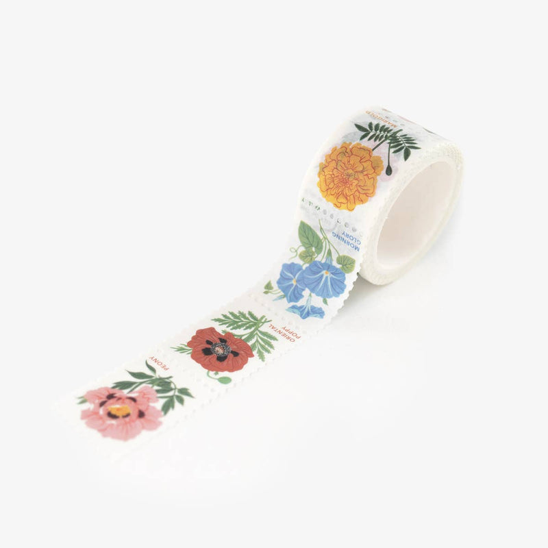 Botanica Paper Co. - Flower Postage Stamps Washi Tape